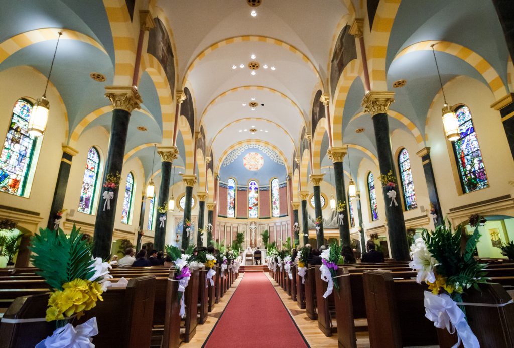 Interior of St. Joseph's Church in Astoria, Queens