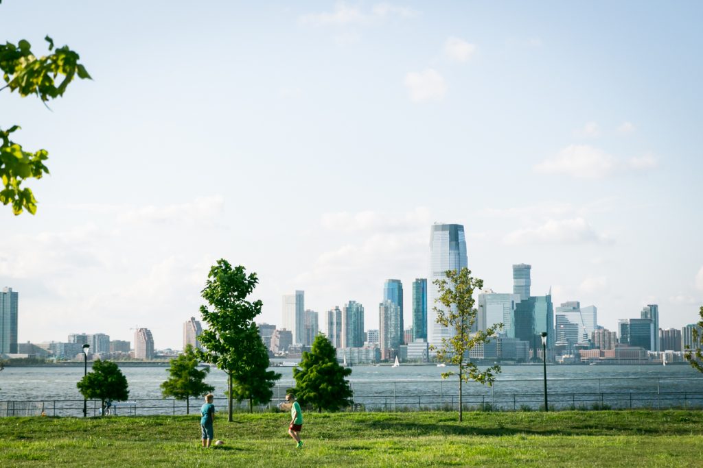 Governors Island photos of island with NYC skyline in background