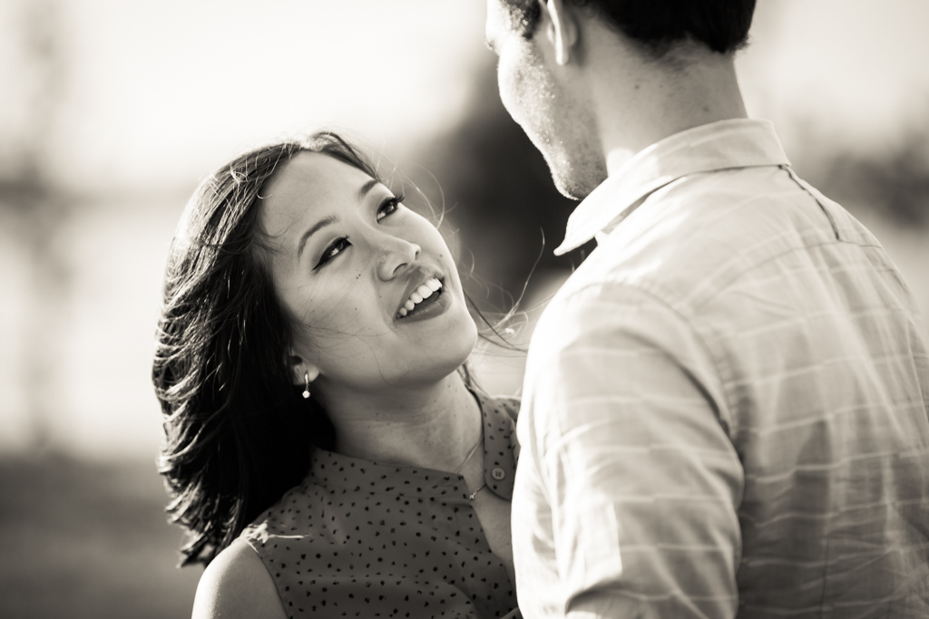 Governors Island engagement photo