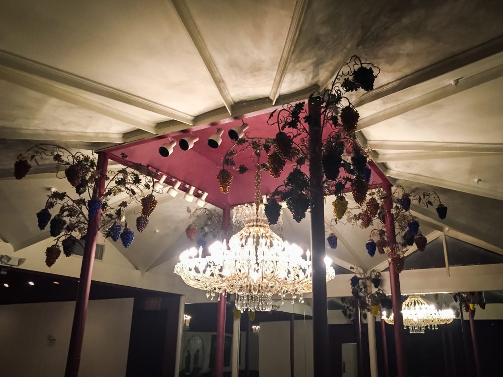 Kapok Tree Restaurant chandelier