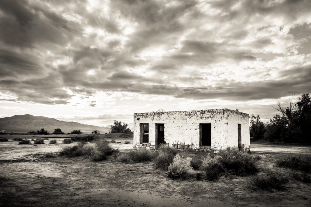 Abandoned house near the Amargosa Opera House