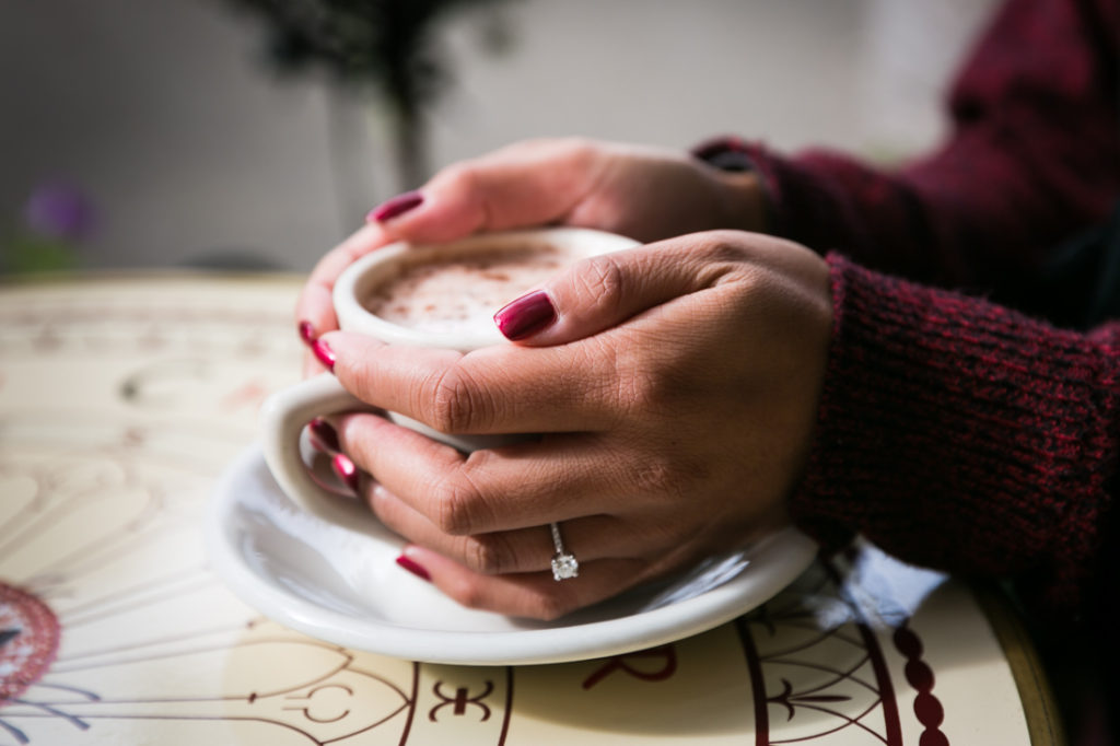 DUMBO engagement photographer, Kelly Williams, captures a couple in love