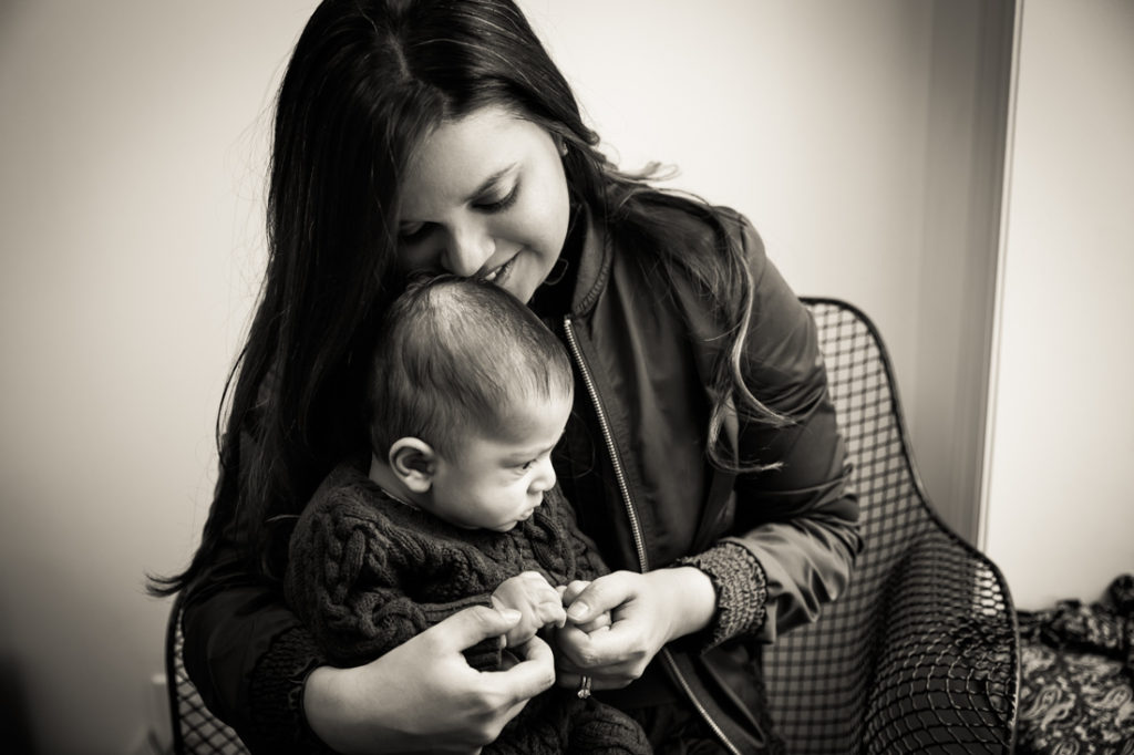 Brooklyn Heights baby portrait for an article on image file size and resolution