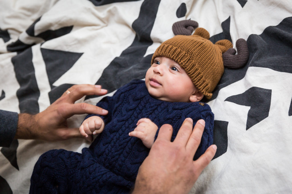 Brooklyn Heights baby portrait for an article on image file size and resolution