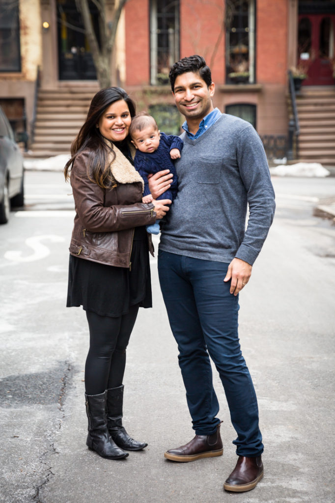 Brooklyn Heights baby portrait for an article on image file size and resolution