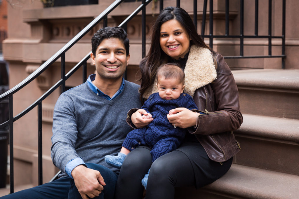 Brooklyn Heights baby portrait for an article on image file size and resolution