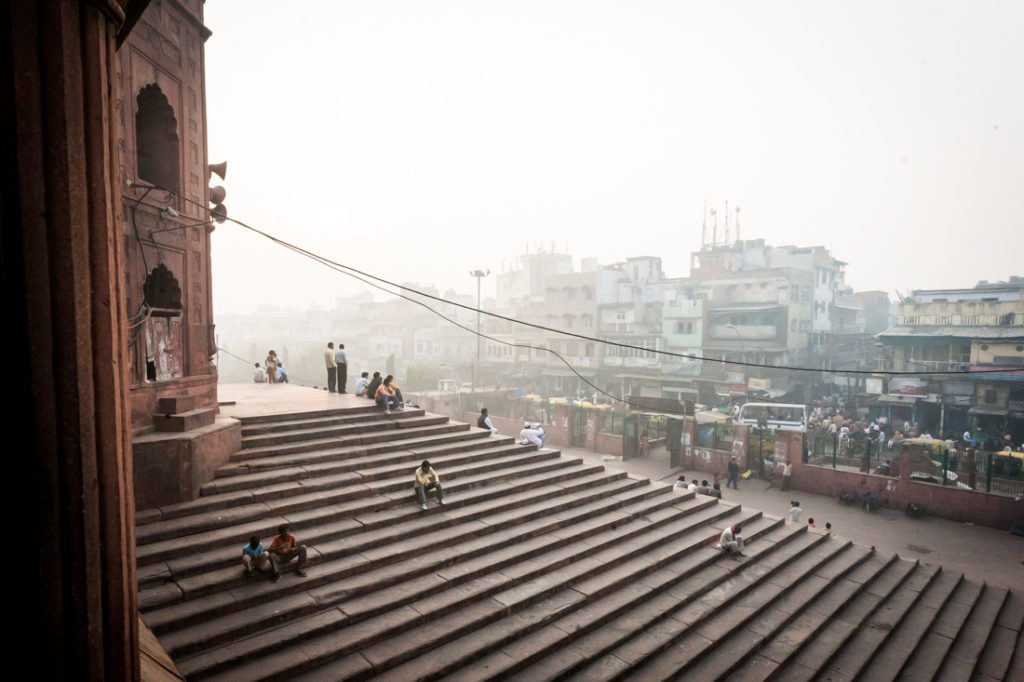 India street photography in Delhi