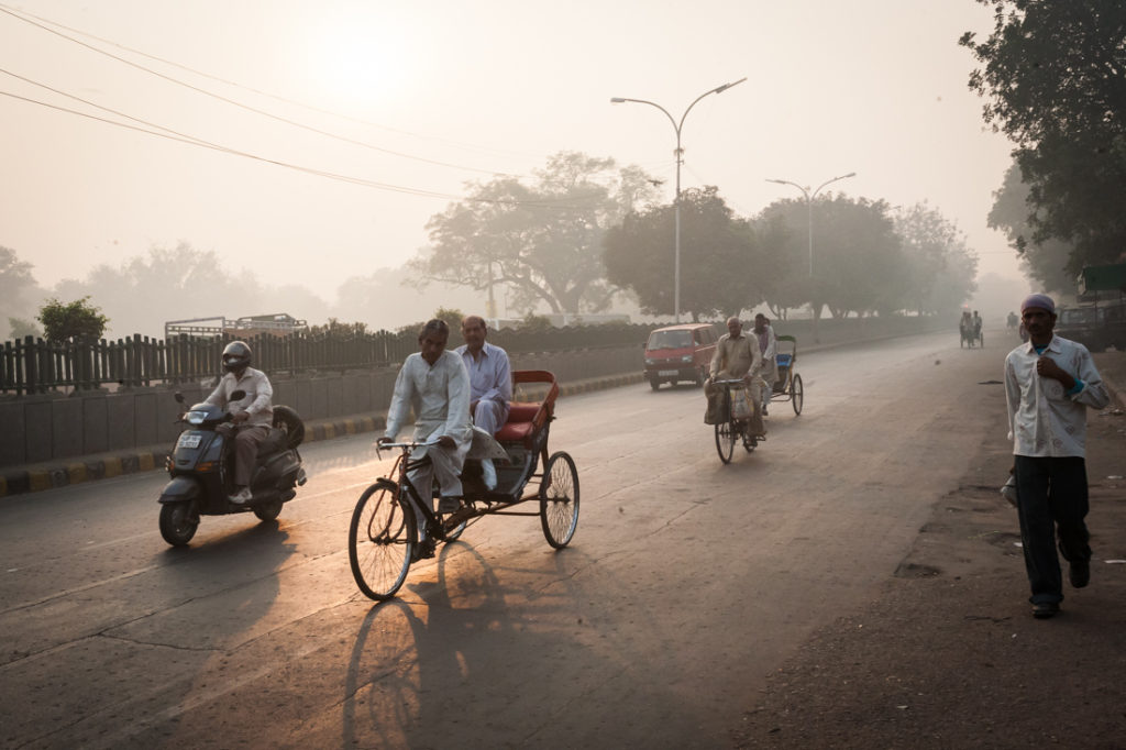 India street photography in Delhi