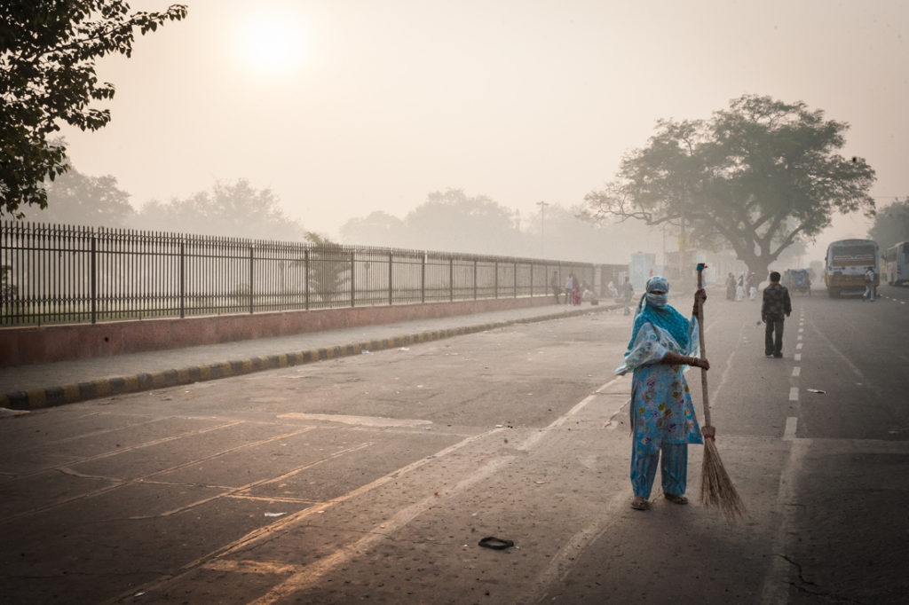 India street photography in Delhi