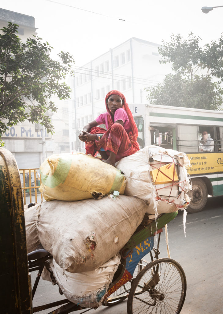 India street photography in Delhi