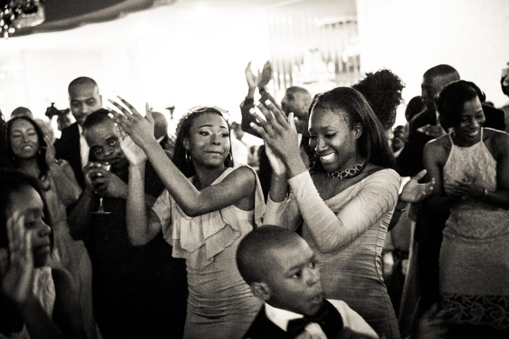 Guests dancing at a Glen Terrace wedding