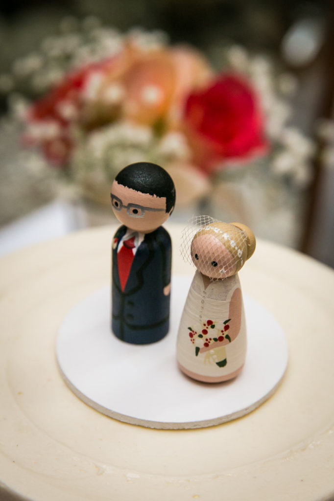Cake toppers for a Scottadito wedding