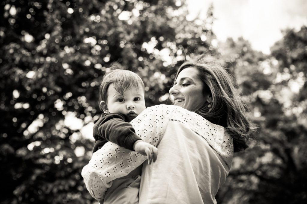 First birthday portrait in Central Park