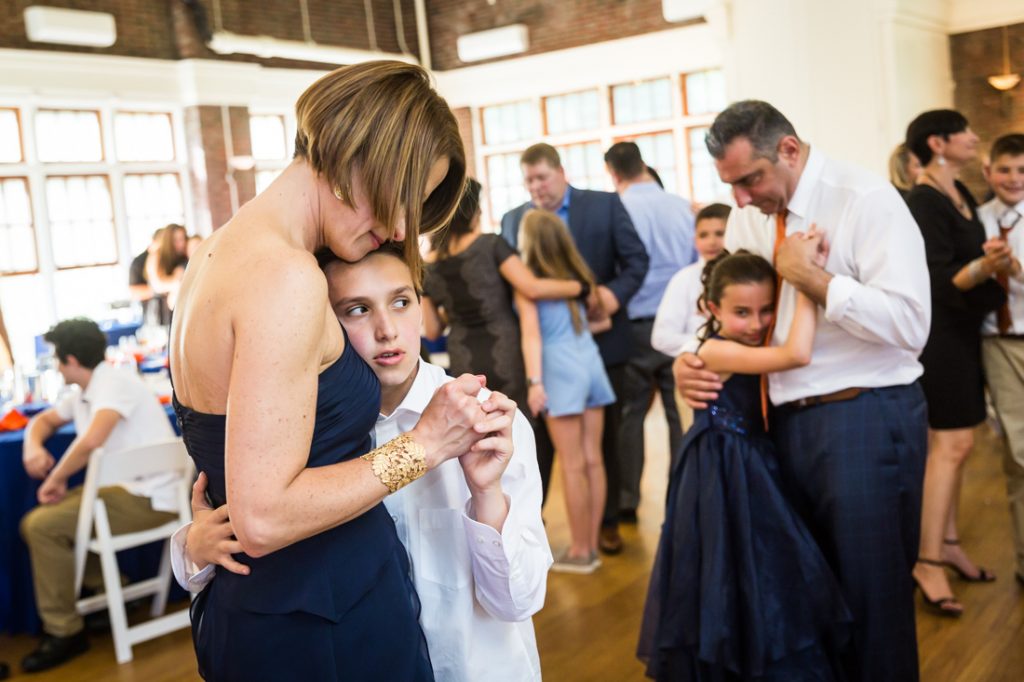 Parent-child dances by bar mitzvah photographer, Kelly Williams