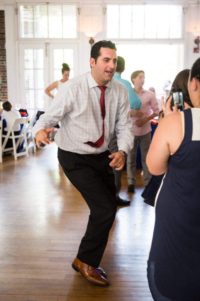 Guests dancing by bar mitzvah photographer, Kelly Williams