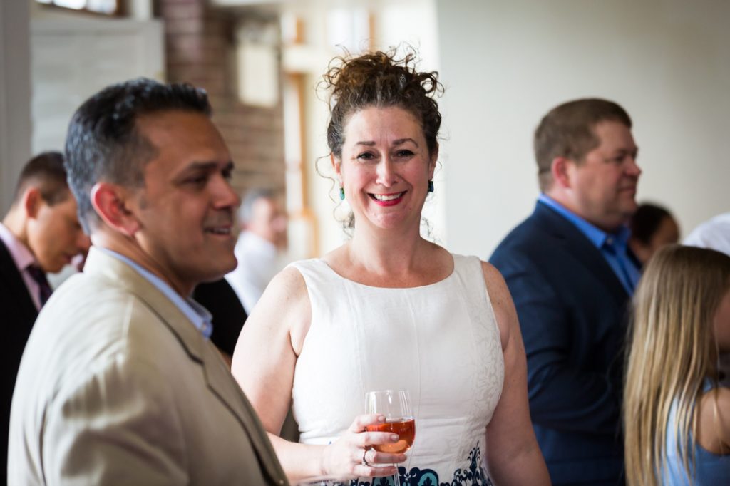 Guests enjoying a bar mitzvah by bar mitzvah photographer, Kelly Williams