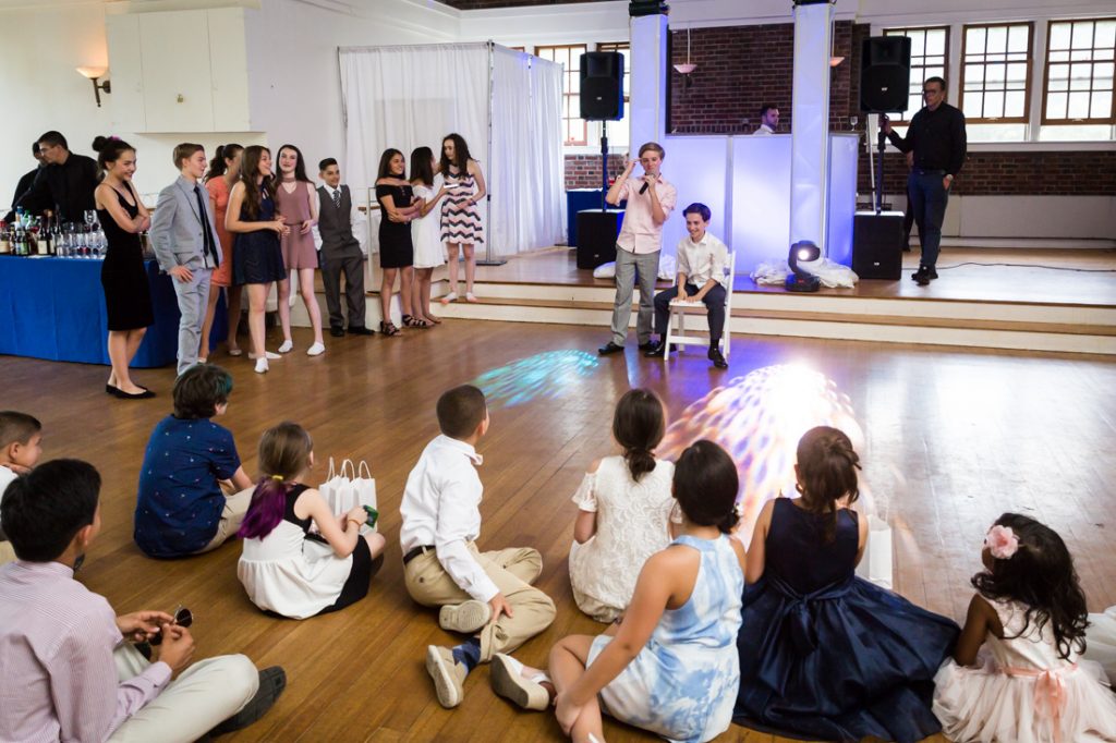 Toasts by bar mitzvah photographer, Kelly Williams