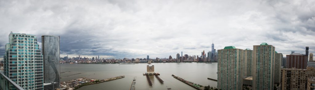 Rooftop view at a nontraditional baby shower