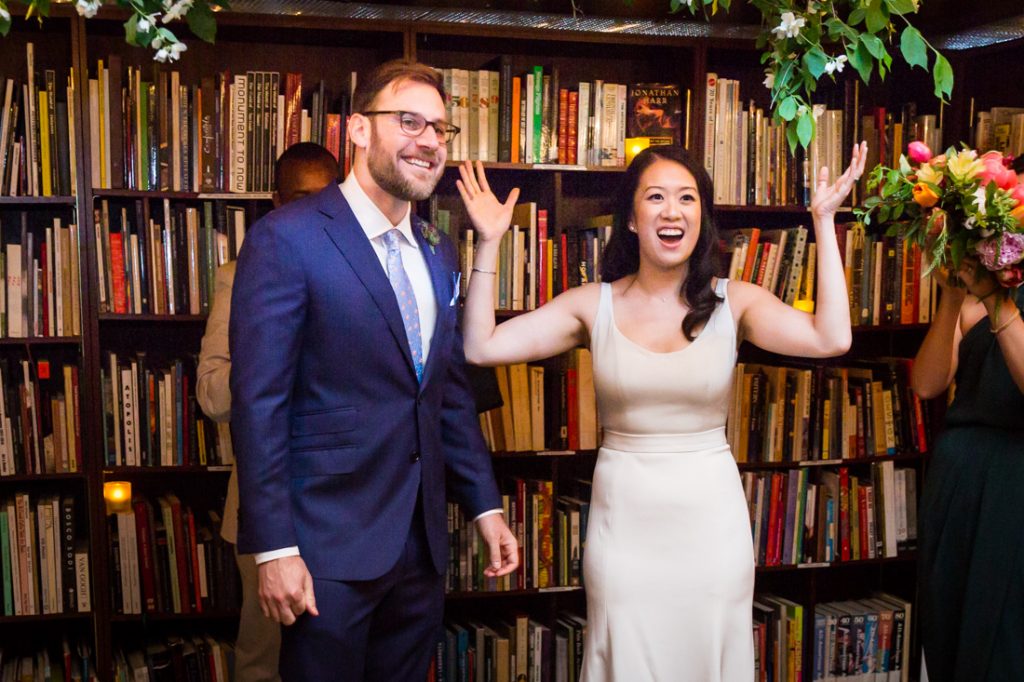 Ceremony at a SoHo wedding