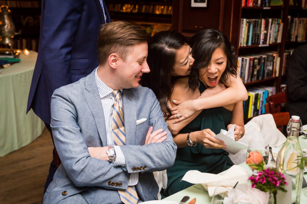 Guests enjoying a SoHo wedding