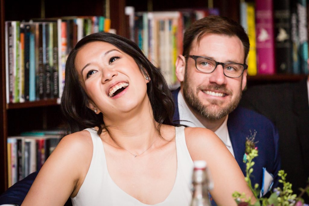 Toasts at a SoHo wedding