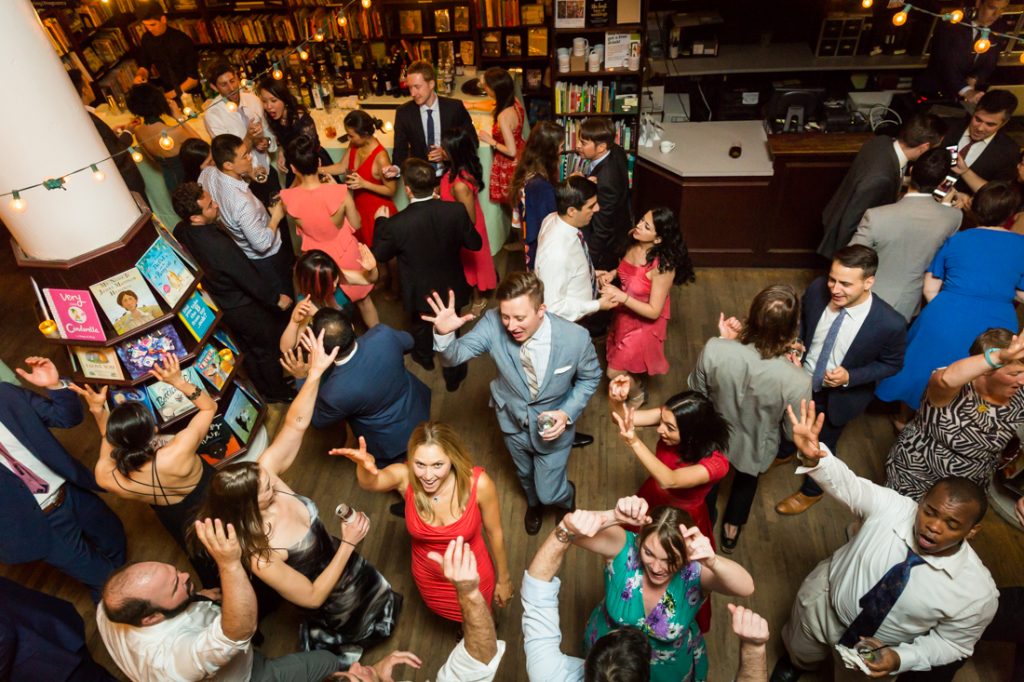 Dancing at a SoHo wedding