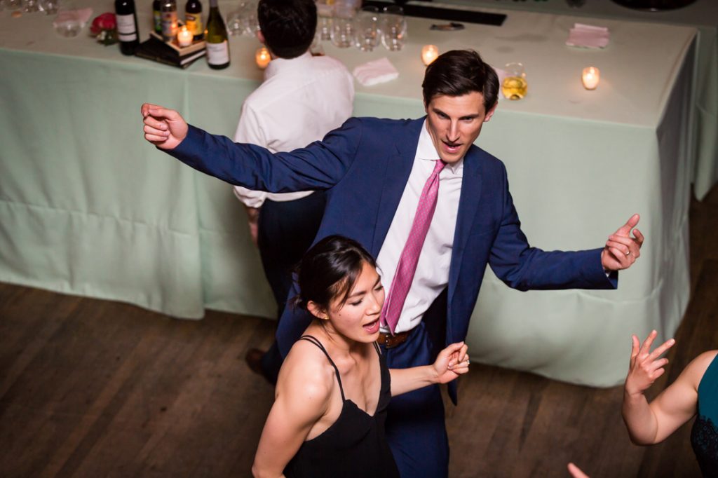 Dancing at a SoHo wedding