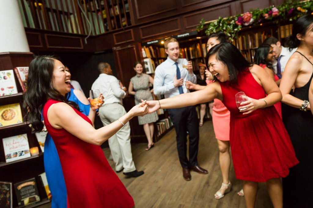 Dancing at a SoHo wedding
