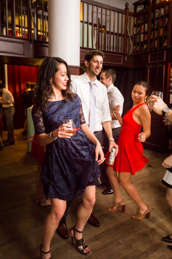 Dancing at a SoHo wedding