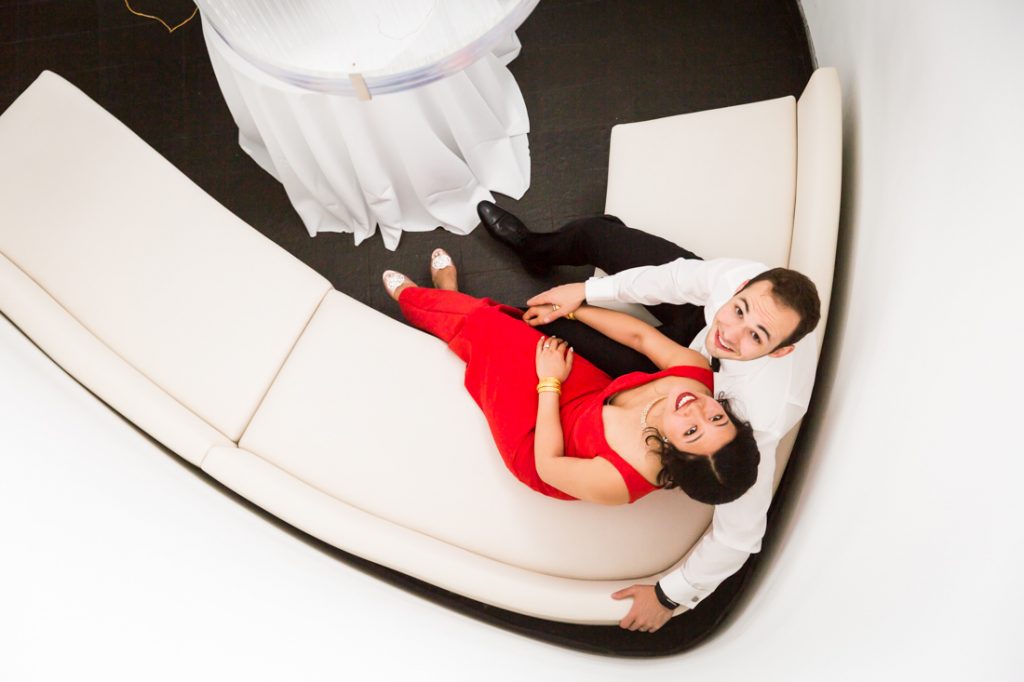 Bride and groom portrait at a Maritime Parc wedding