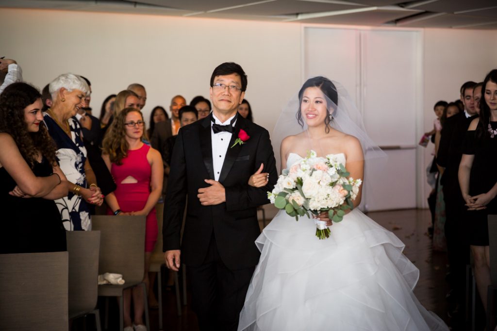 Ceremony at a Maritime Parc wedding