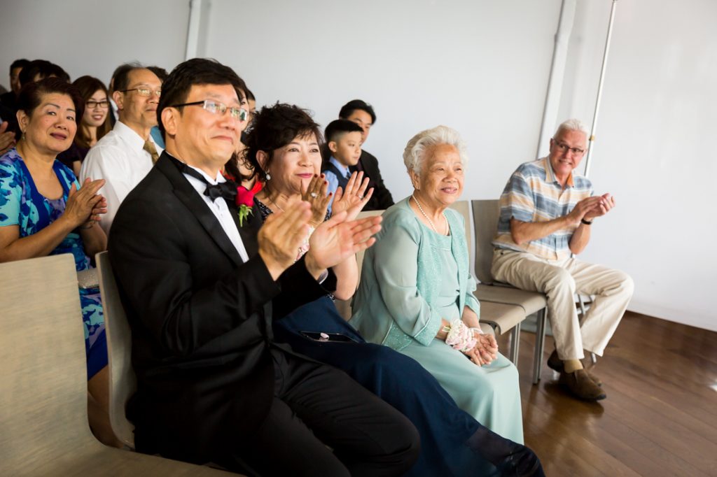 Ceremony at a Maritime Parc wedding