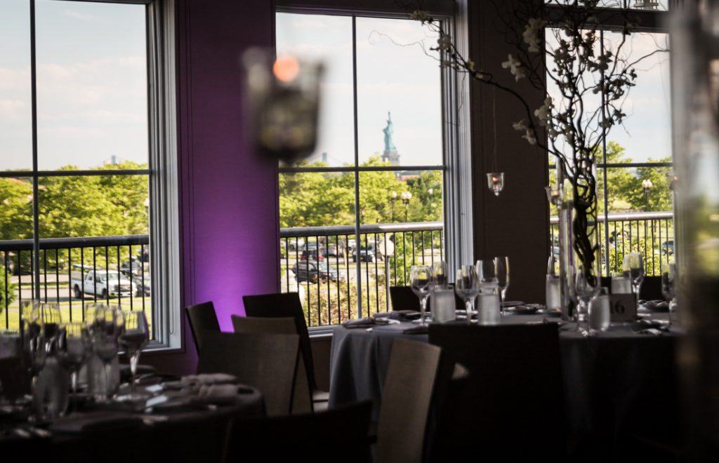 Reception details at a Maritime Parc wedding