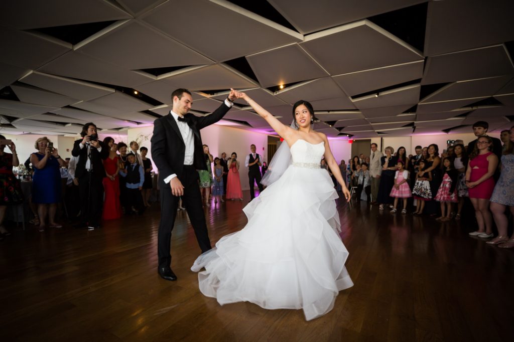 First dance at a Maritime Parc wedding