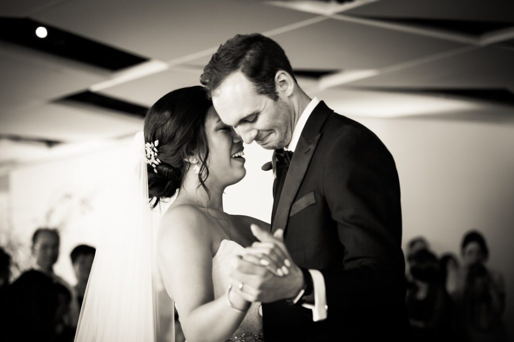 First dance at a Maritime Parc wedding