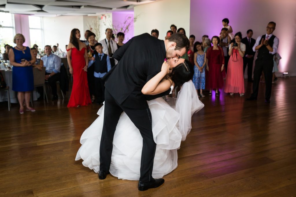 First dance at a Maritime Parc wedding