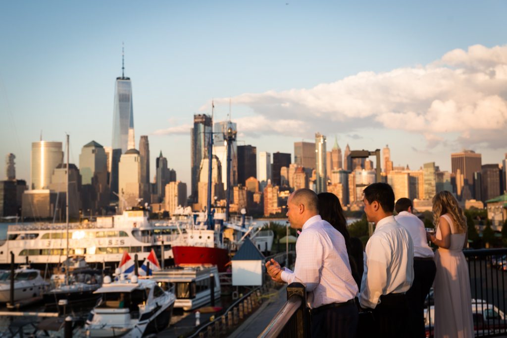 Guests at a Maritime Parc wedding