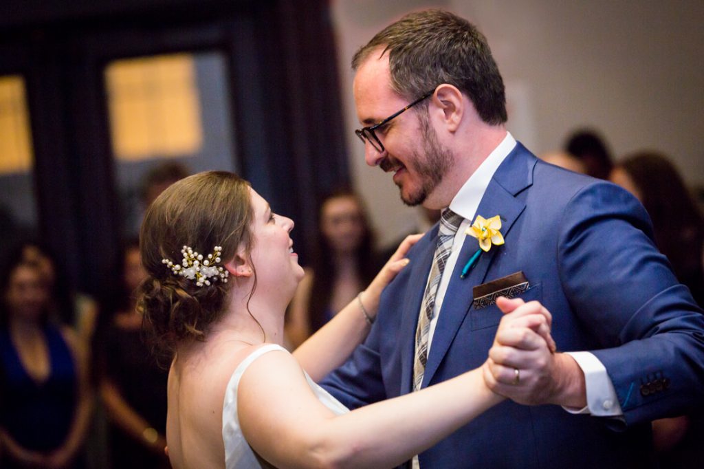 First dance at a Brooklyn Historical Society wedding