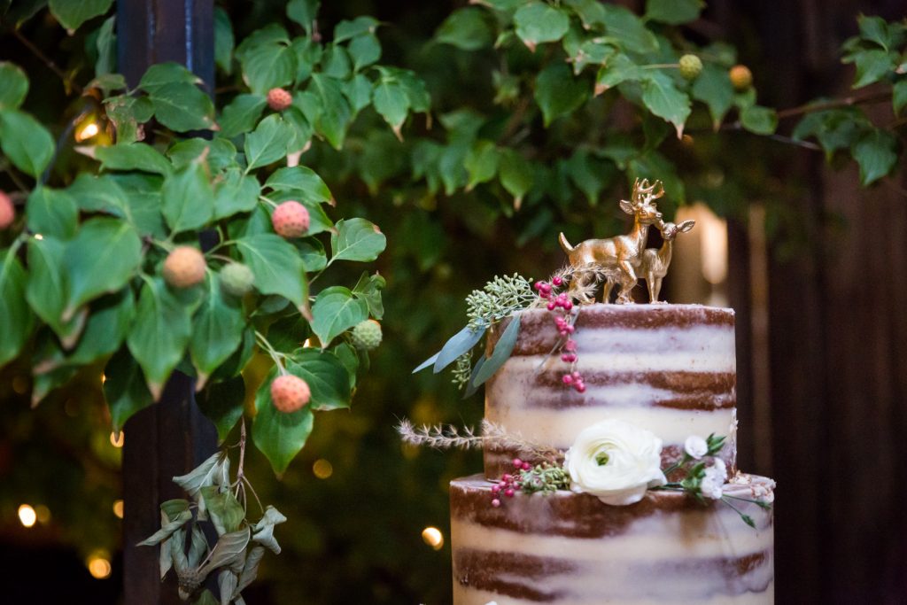 Wedding cake at at a Gallow Green wedding