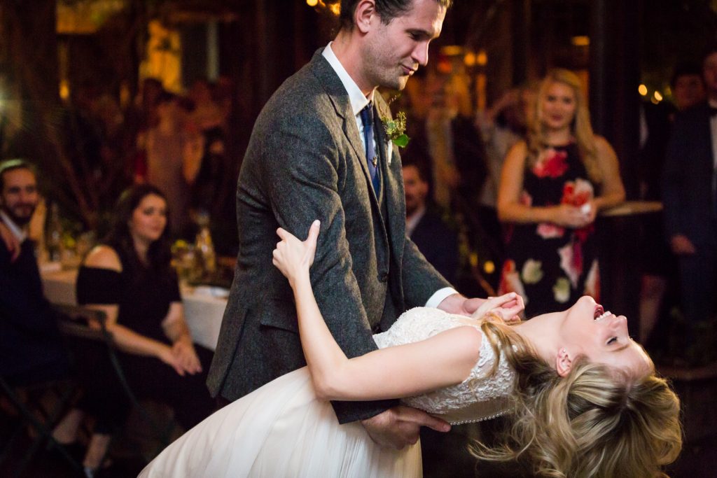 First dance at at a Gallow Green wedding