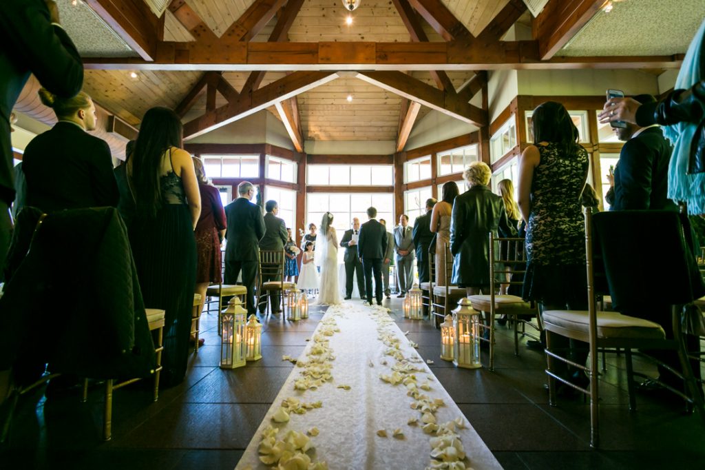 Ceremony venue for an article on wedding officiant tips