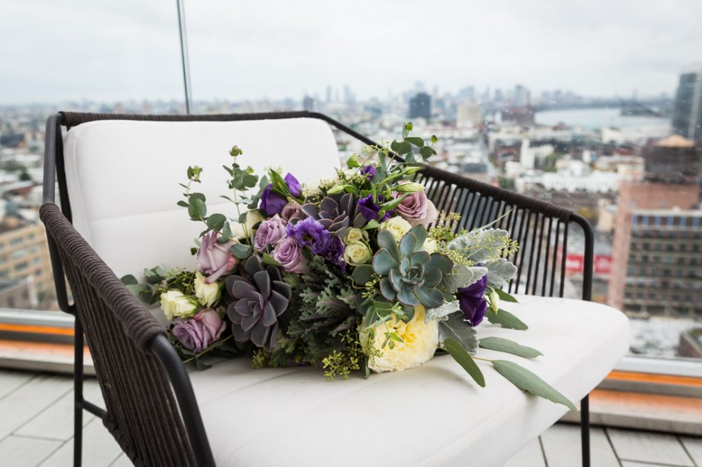 Bouquet for a 26 Bridge wedding