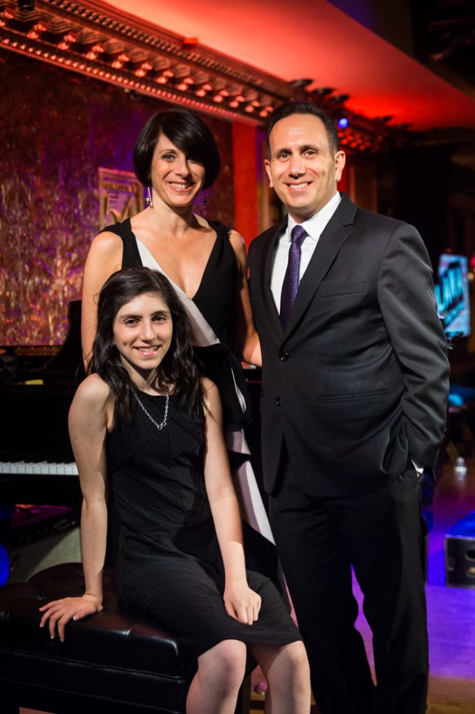 Family portrait at a bat mitzvah for an article on ‘How to Find a Venue’