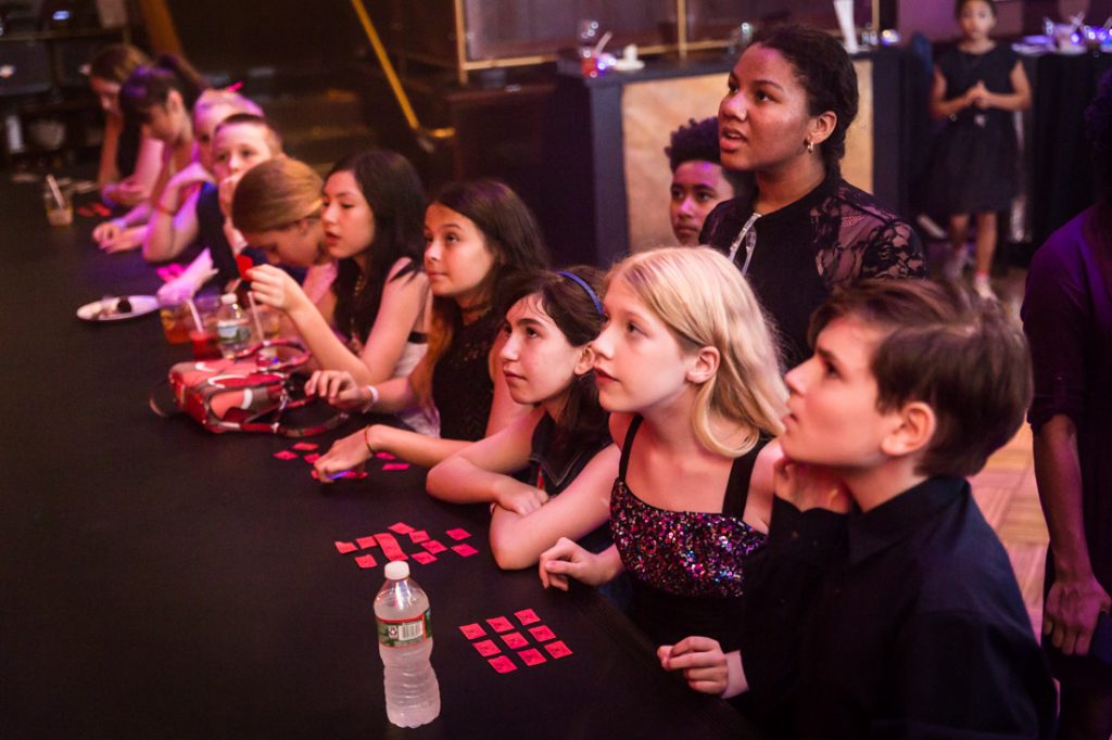 Raffle at a bat mitzvah for an article on ‘How to Find a Venue’