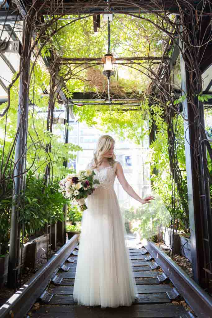 Bride for an article on bouquet and garter toss alternatives