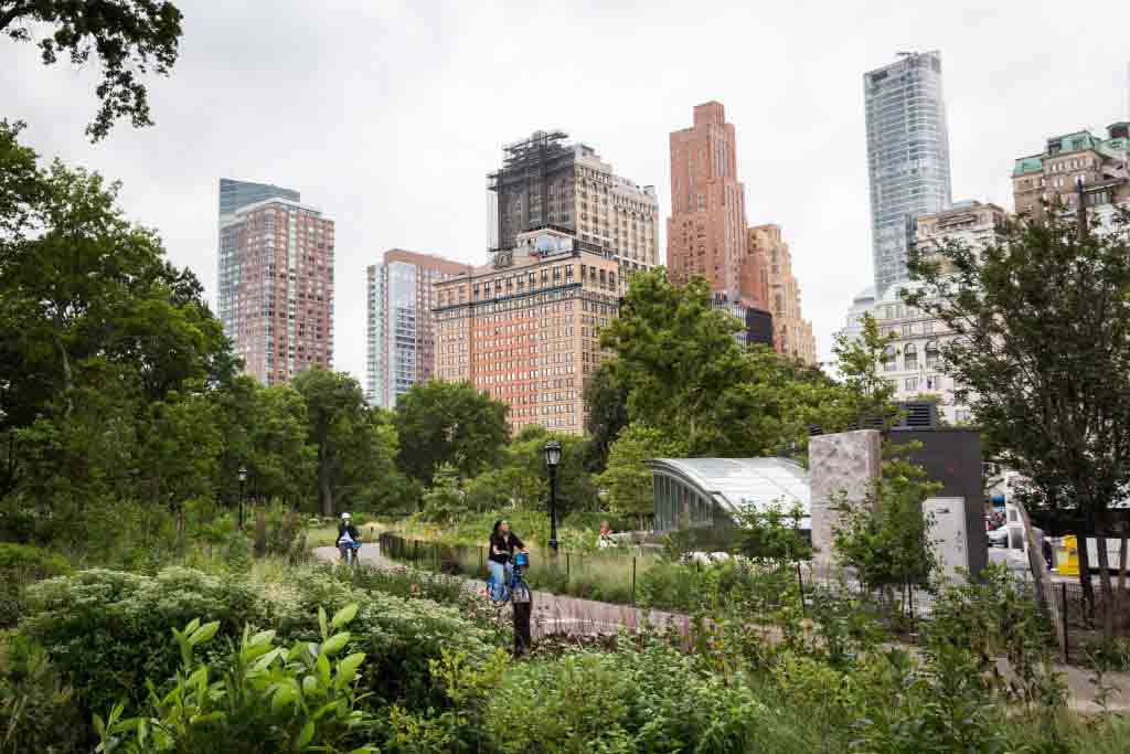 Battery Park for an article on City Hall wedding portrait locations