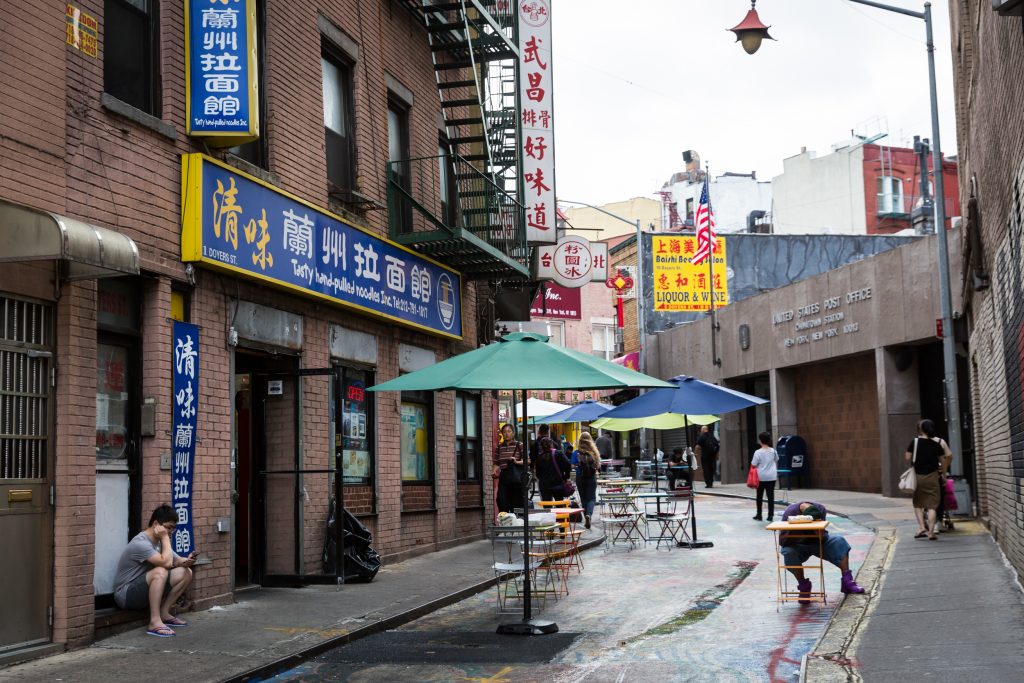 Chinatown for an article on City Hall wedding portrait locations