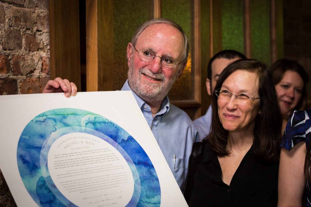 New Rochelle ketubah signing ceremony