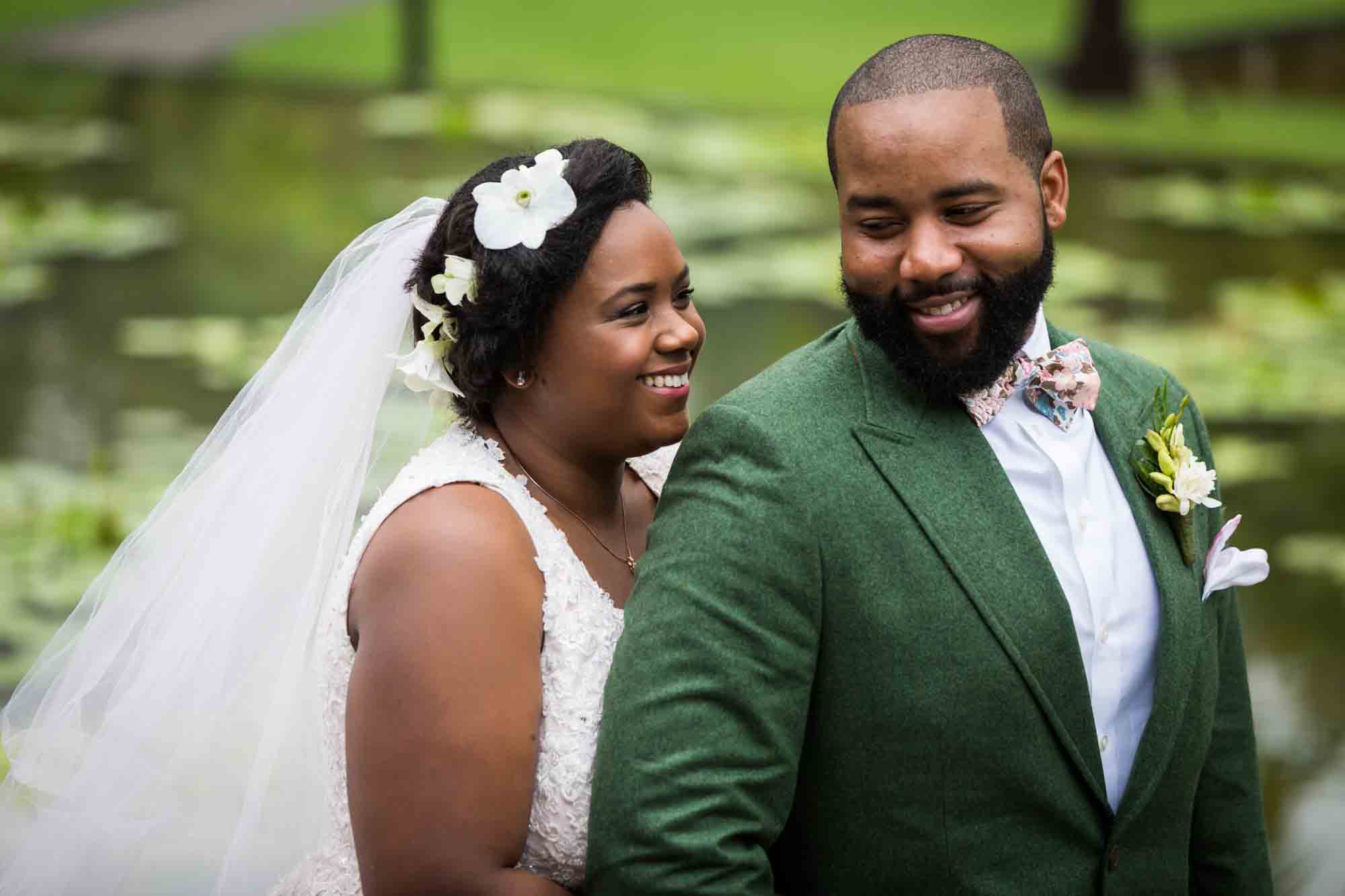 Bride and groom for an article on destination wedding photography tips