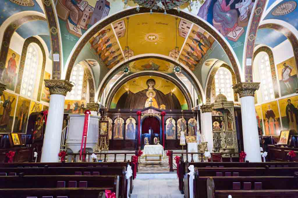 Interior of Saints Constantine and Helen Greek Orthodox Cathedral of Brooklyn